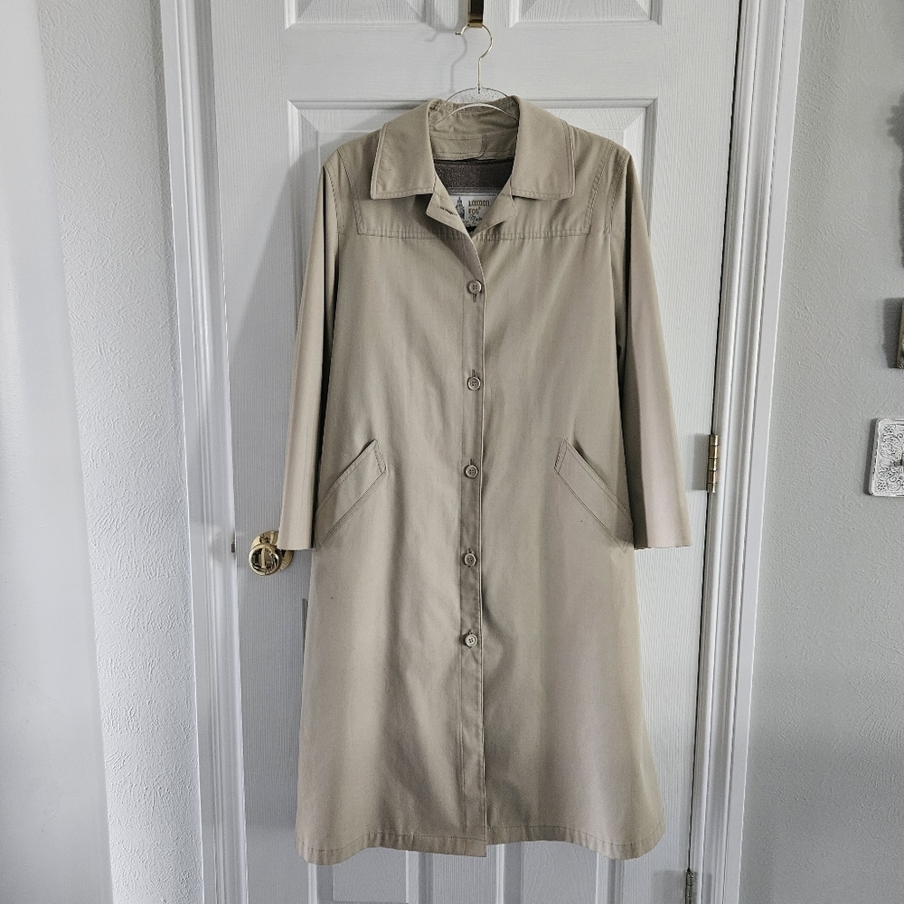 Vintage London Fog Maincoats Belted Trench